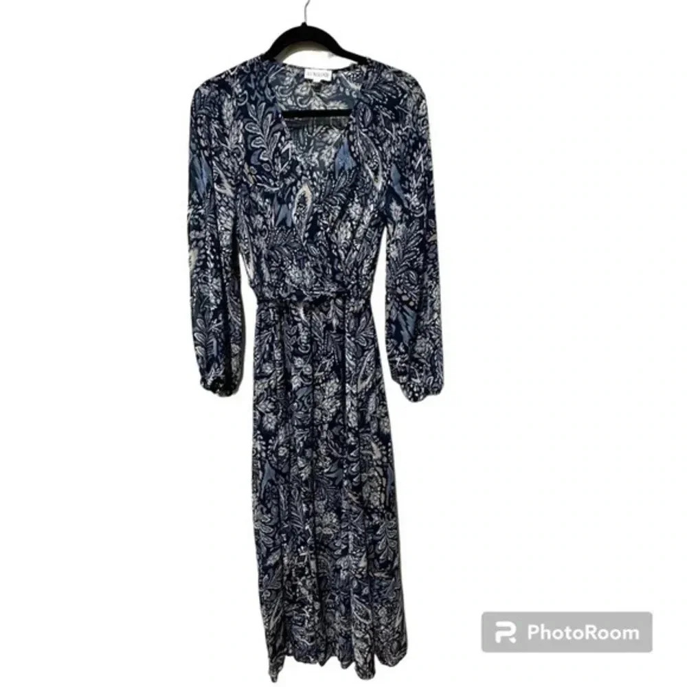 Luxology Maxi printed dress Medium